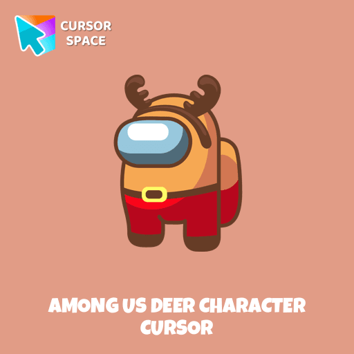 Among Us Deer Character cursor pointer cursor